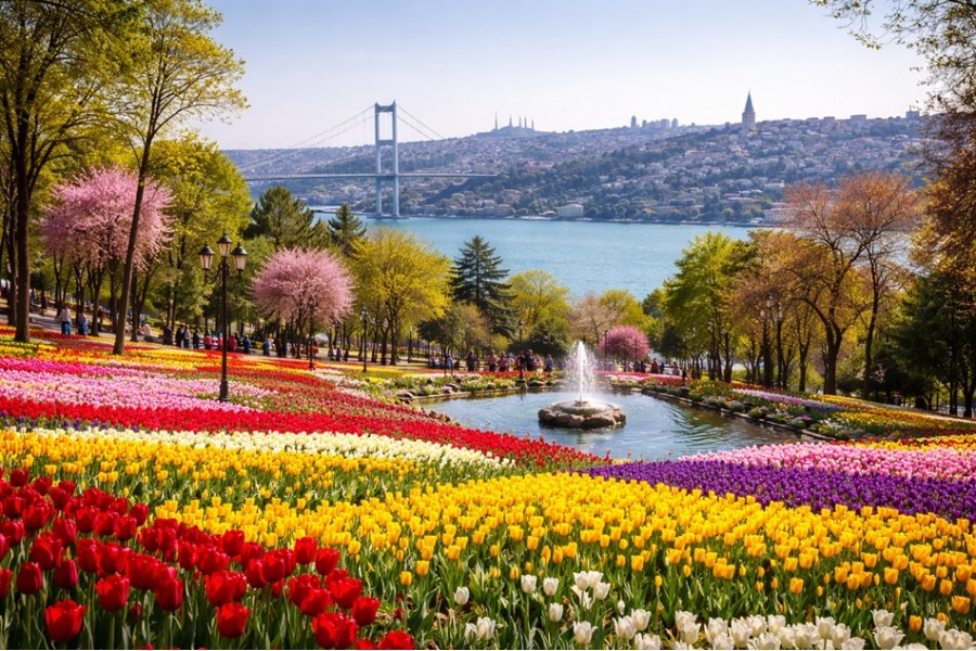 İstanbul Lale Festivali  24-26 Nisan