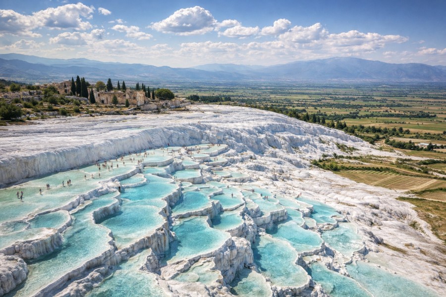 Pamukkale Traverten Buldan Turu  12 Nisan 