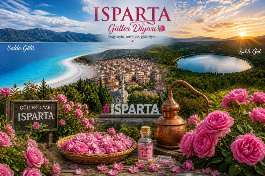 Isparta-Salda Gölü-Işıklı Göl 7 Haziran